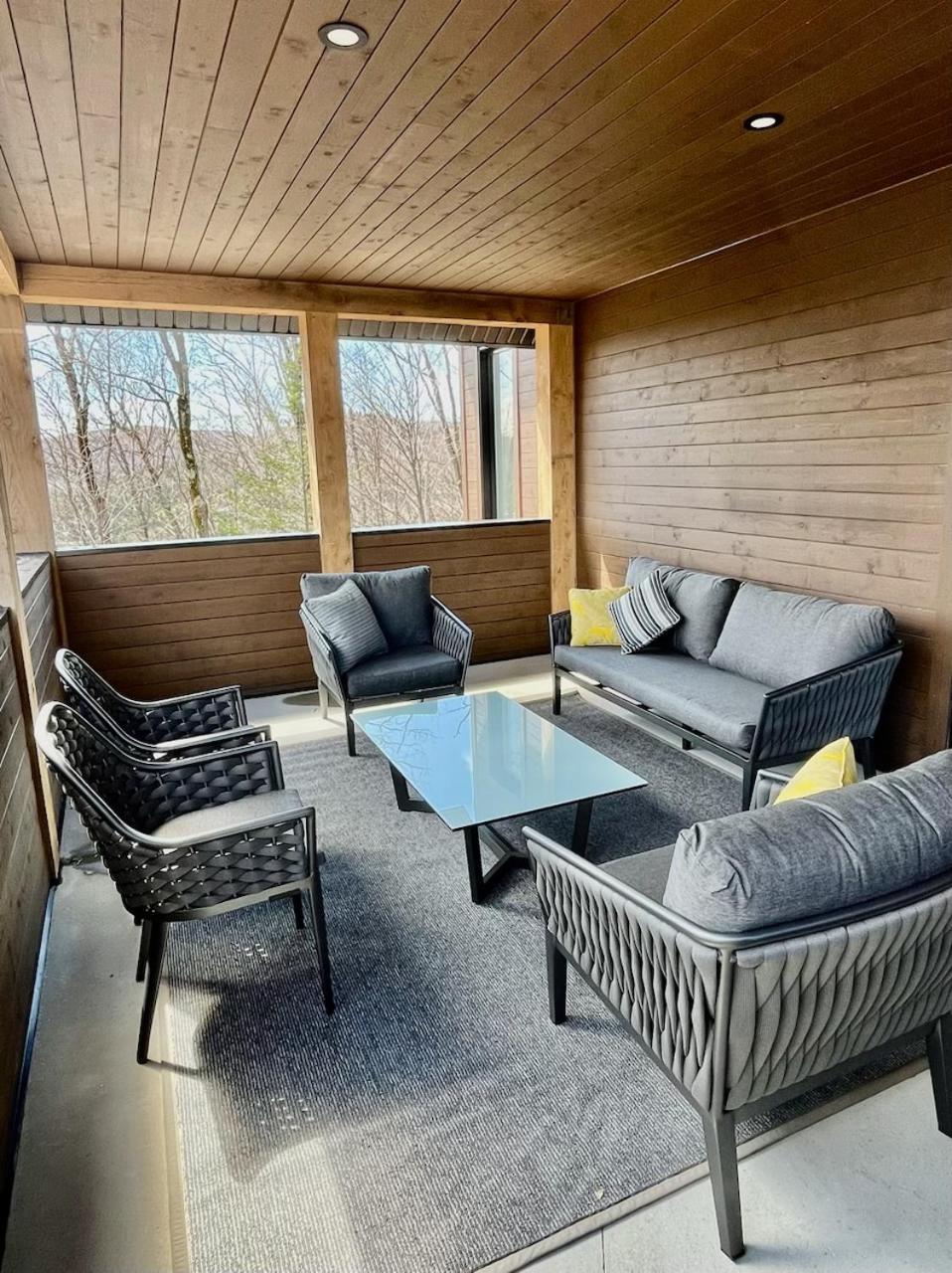 The Chic Shack - Golf, Ski, Spa Saint-Faustin Eksteriør billede
