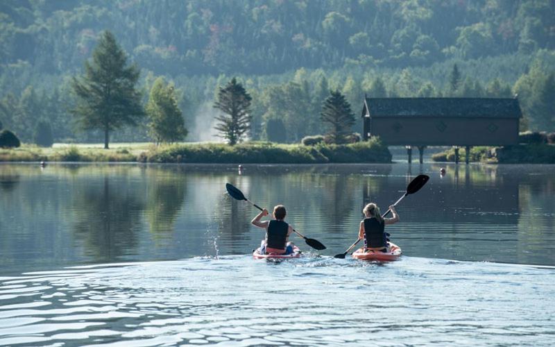 The Chic Shack - Golf, Ski, Spa Saint-Faustin Eksteriør billede