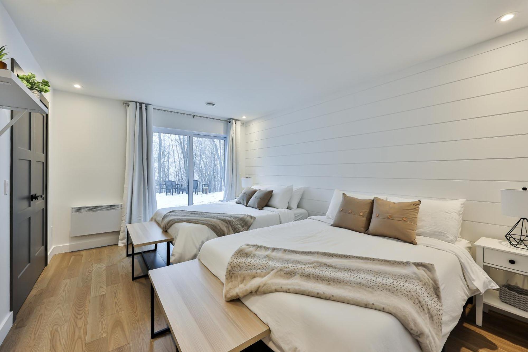 The Chic Shack - Golf, Ski, Spa Saint-Faustin Eksteriør billede